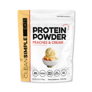 Protein Powder: Peaches & Cream (30 Serving Bag)